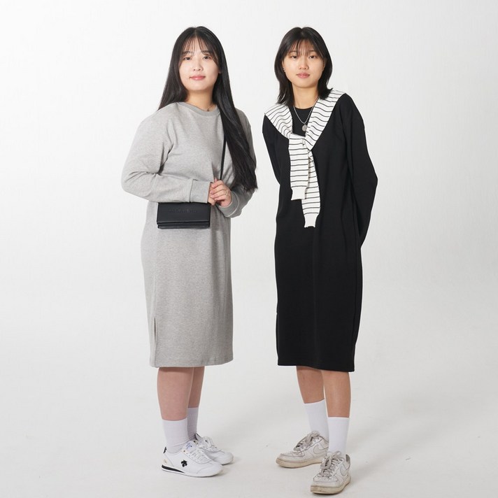 워나샵 국내제작 톰즈 라운드 반팔원피스 긴팔원피스 중 선택 숏5부 롱7부 4477 사이즈 워나샵 국내제작 톰즈 라운드 반팔원피스 긴팔원피스 중 선택 숏5부 롱7부 4477 사이즈