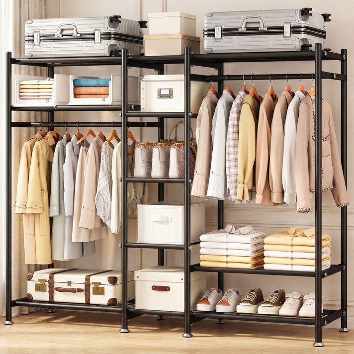 Kipnos 행거 스탠드 옷걸이행거 튼튼한행거 스탠드행거 철제 다용도