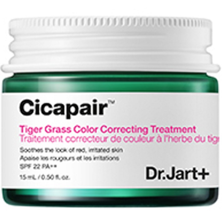닥터자르트 시카페어 타이거 그래스 컬러 코렉팅 트리트먼트 SPF22 PA 15ml CCT, 그린, 1개