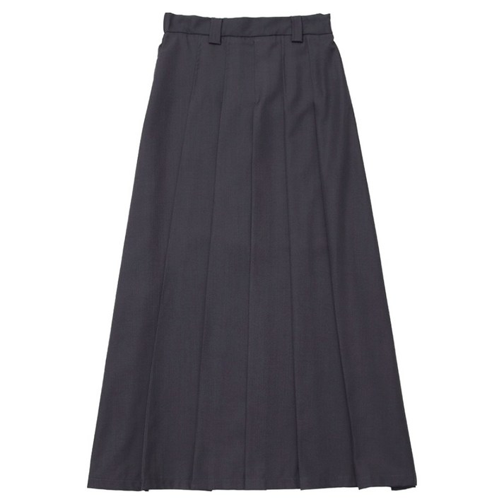 라라온 플리츠 롱 뒷밴딩 치마 TSP3018