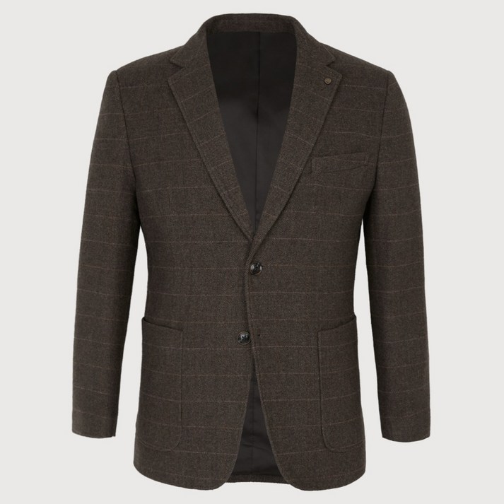 트레몰로 남성용 울혼방 캐주얼 자켓 FU5F915125