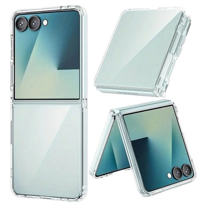 케이스틱 변색없는 젤하드 고투명 휴대폰 케이스 2p