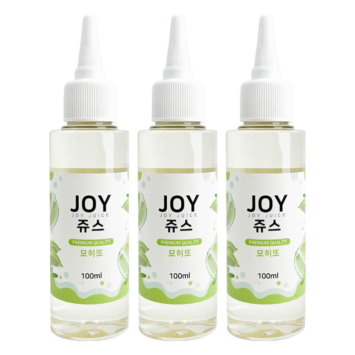 아로마조이 조이쥬스 슬라임 향료 100ml, 3개, 모히또