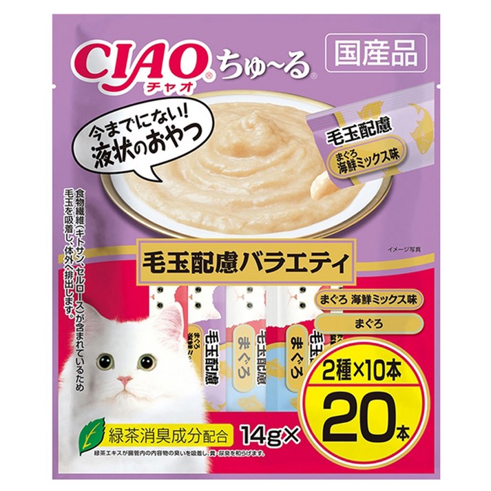 이나바 고양이 챠오 츄르 20P
