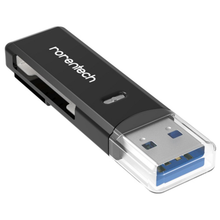 로랜텍 USB 3.0 블랙박스 SD카드 멀티 카드 리더기