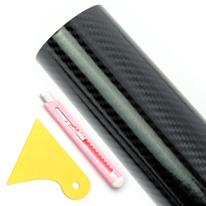 삼에스 ACEPEED 카본스티커 150 x 30 cm, 칼+헤라(랜덤 발송)