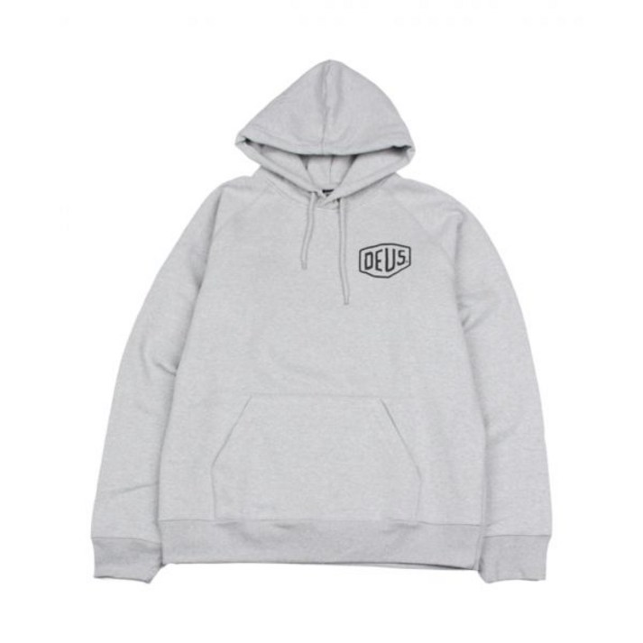 정품 보증 Deus Ex Machina Seoul Address Hoodie 데우스 엑스 마키나 서울 어드레스 후드 그레이 말