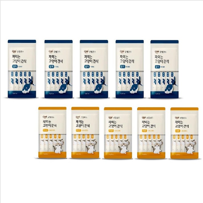 굿밸런스 짜먹는 고양이 간식 3종 택1 5px20세트, 20개, 12g, 참치치킨