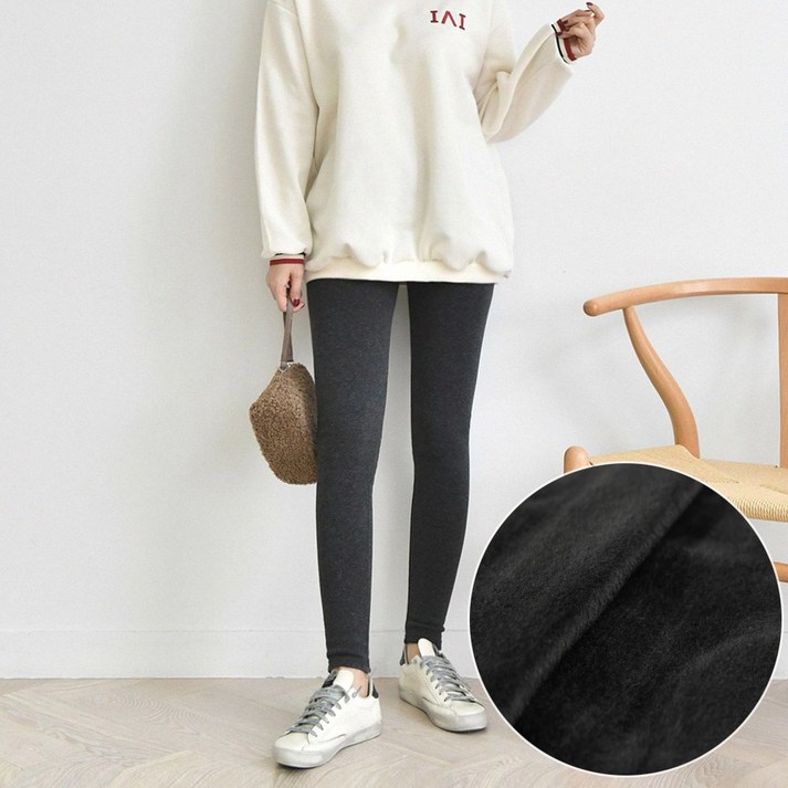 [당일출고] 겨울 융기모 레깅스 4color [국내생산] 융털 따뜻한 겨울 빅사이즈 제작 FREE~4XL 여성 남성