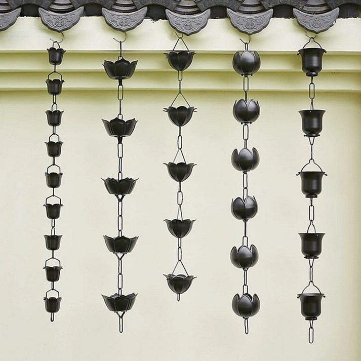 한옥 빗물받이 부처님 낙수 구리 안뜰 처마 1미터