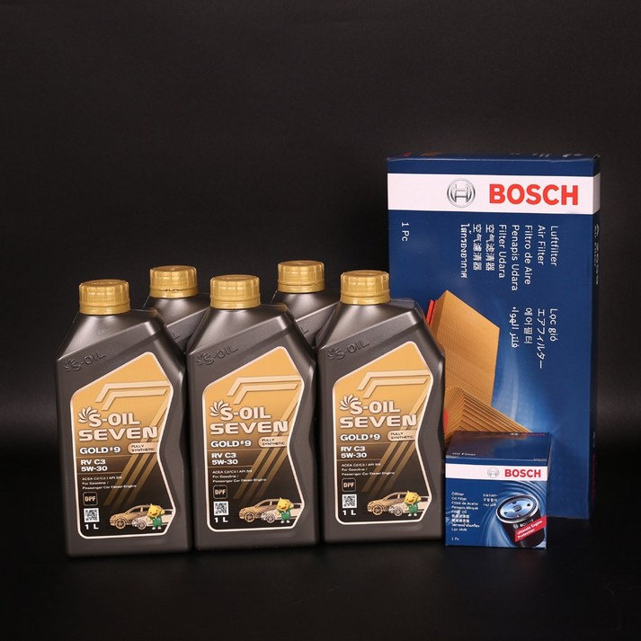 K5 DL3 엔진오일 세트 세븐골드O0365A3020