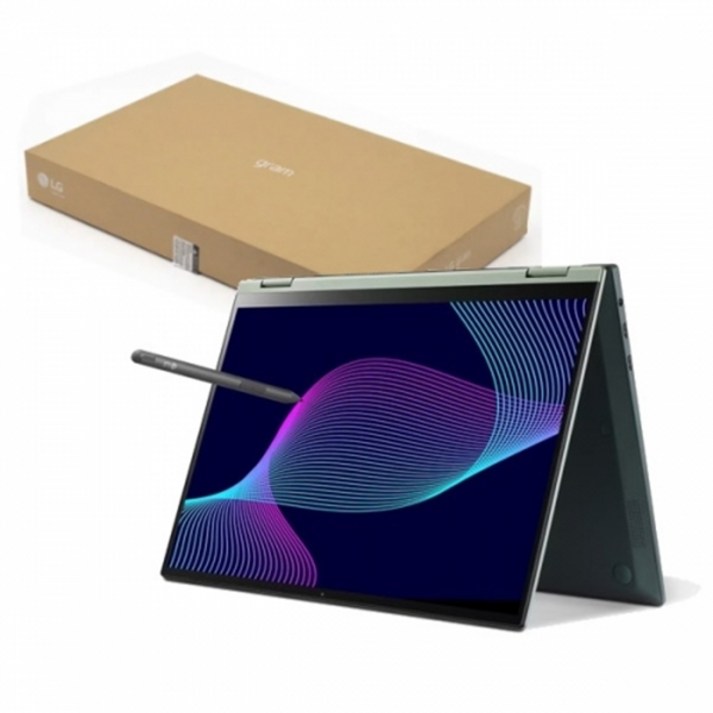 Q LG 그램 360 14T90R 14인치 터치 스크린 i7-1360P 16GB 512GB Win11 Pro