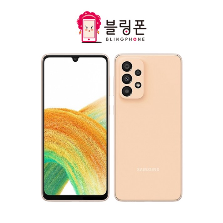 삼성전자 갤럭시 A33 공기계 자급제 리퍼폰 필름부착 정품케이스 톡톡폰