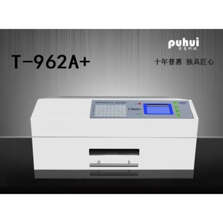 납땜기 PUHUI T-962A + 리플로우 웨이브 오븐, 적외선 IC 히터, T962A BGA SMD SMT 리워크 스테이션, 신제품