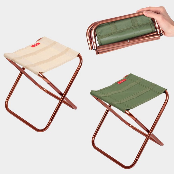두랄루민 미니 의자 접이식 ES710 낚시 등산 캠핑