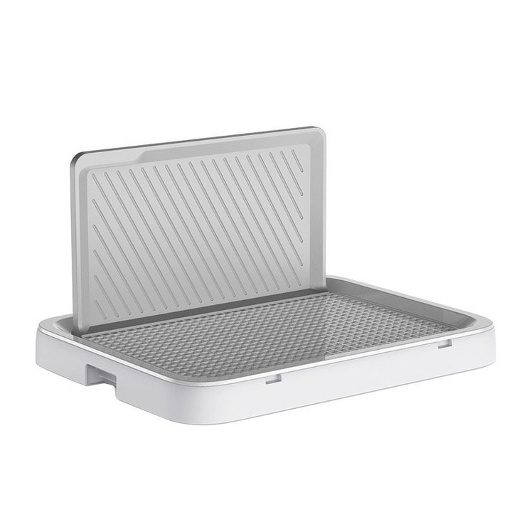 리프리 강아지 반려견 그물망 배변판, 특대형,화이트그레이, 1개