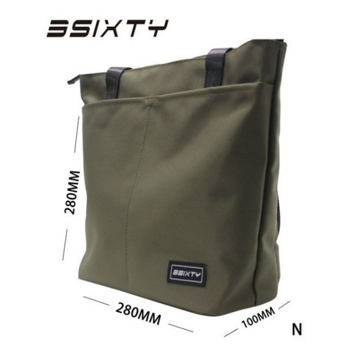 3SIXTY 브롬톤 호환 자전거용 방수 핸들바 가방 휴대용 사이클링 숄더백 접이식
