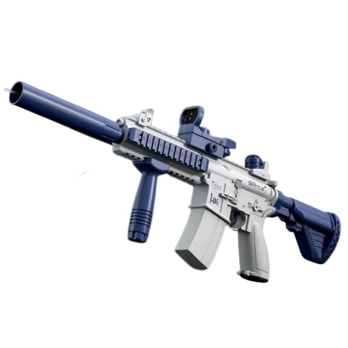 재미코 M416 자동 워터건 펌프 대용량 물통 전동물총