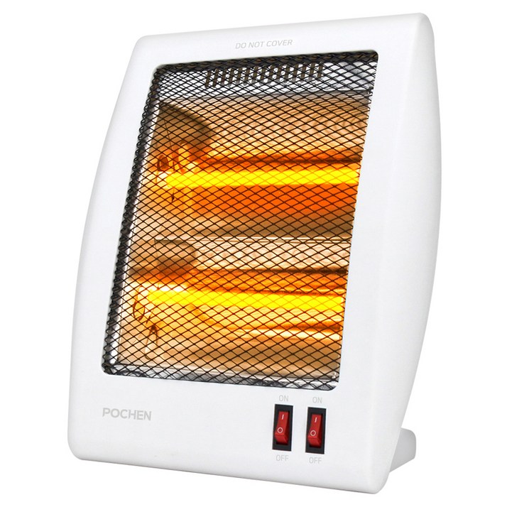 포첸 2단 쿼츠 히터, LMFH700, 화이트