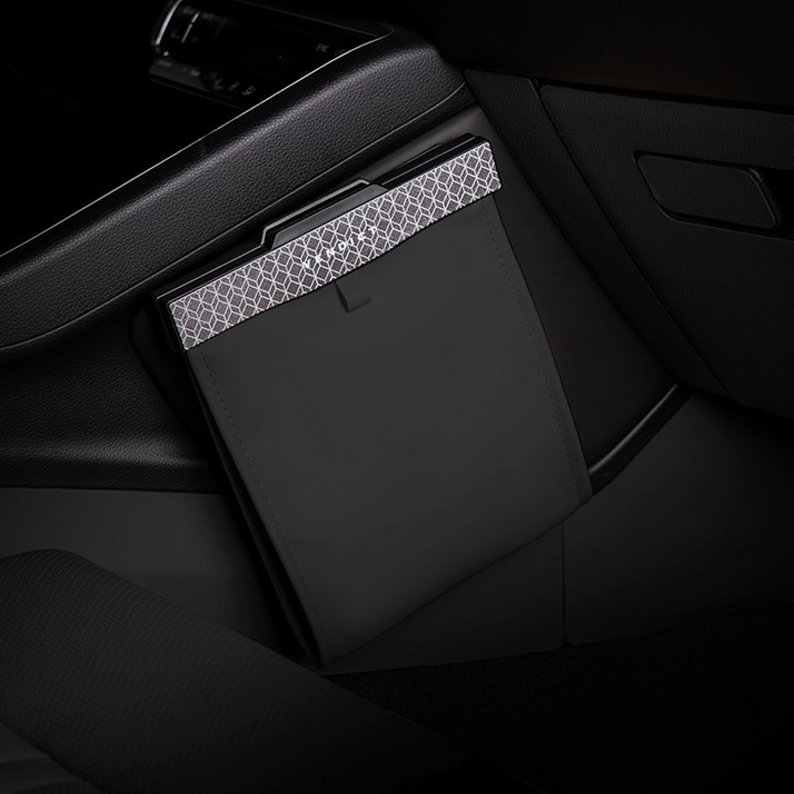 벤딕트 2세대 차량용 LED 쓰레기통 앞좌석 + 봉투