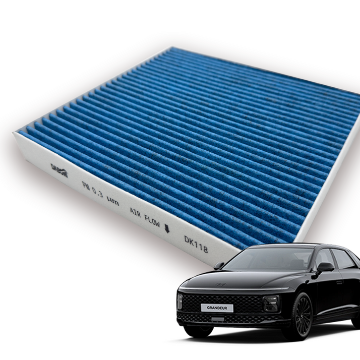 다보니 PM0.3 블루 활성탄 그랜저GN7 하이브리드 에어컨필터