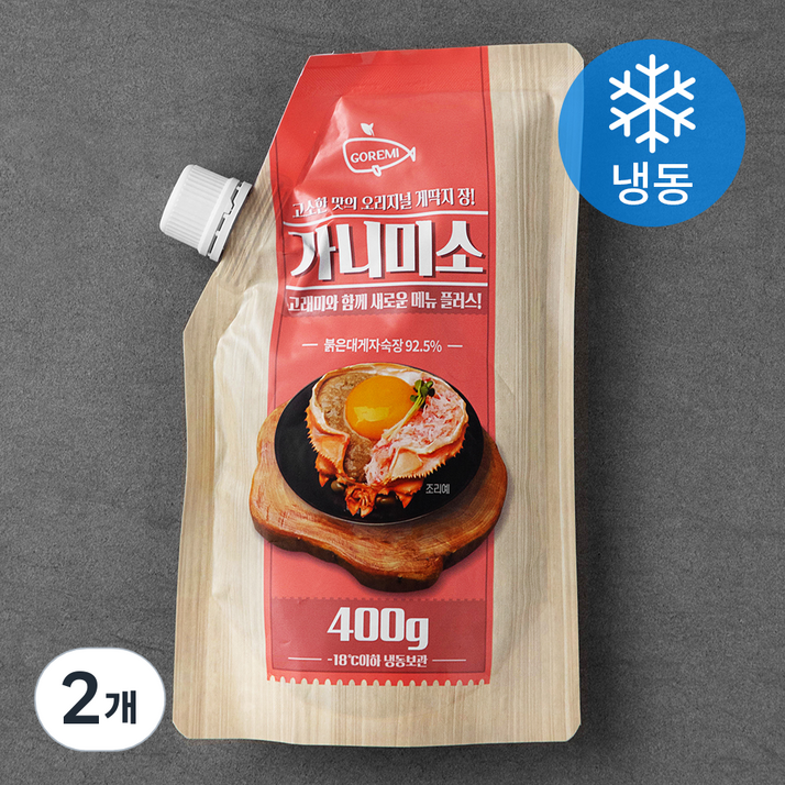 고래미 가니미소 냉동, 400g, 2개