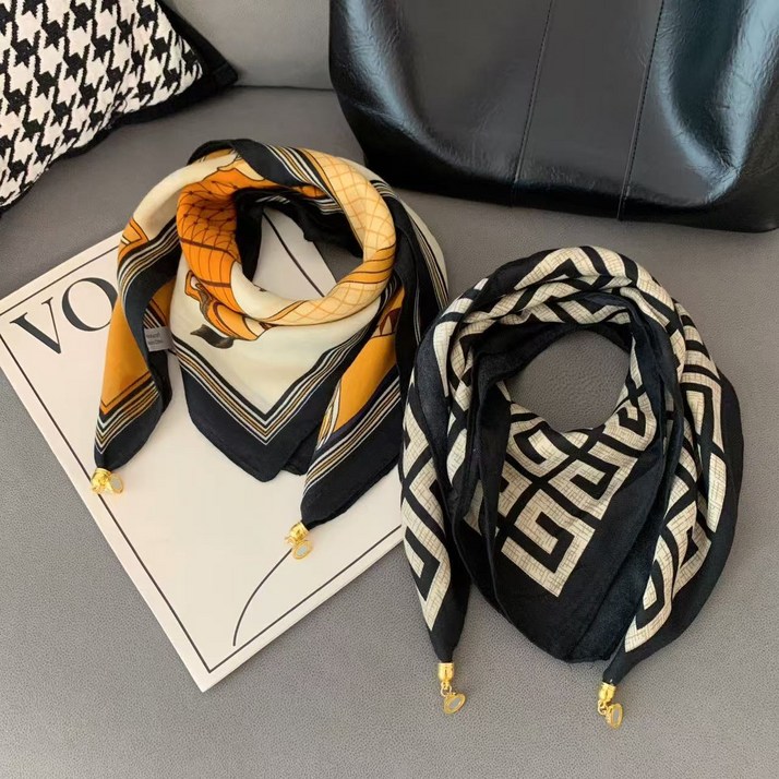 아펙토 여성용 봄가을 데일리 프리미 스카프 2종 세트