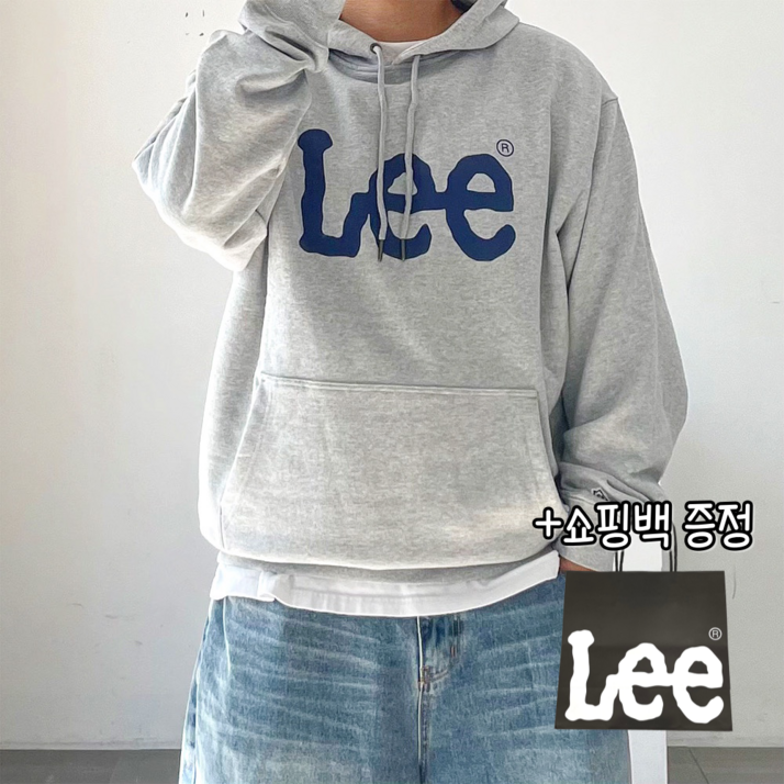 당일출고정품 Lee 리 빅 트위치 로고 후드티 5color  쇼핑백