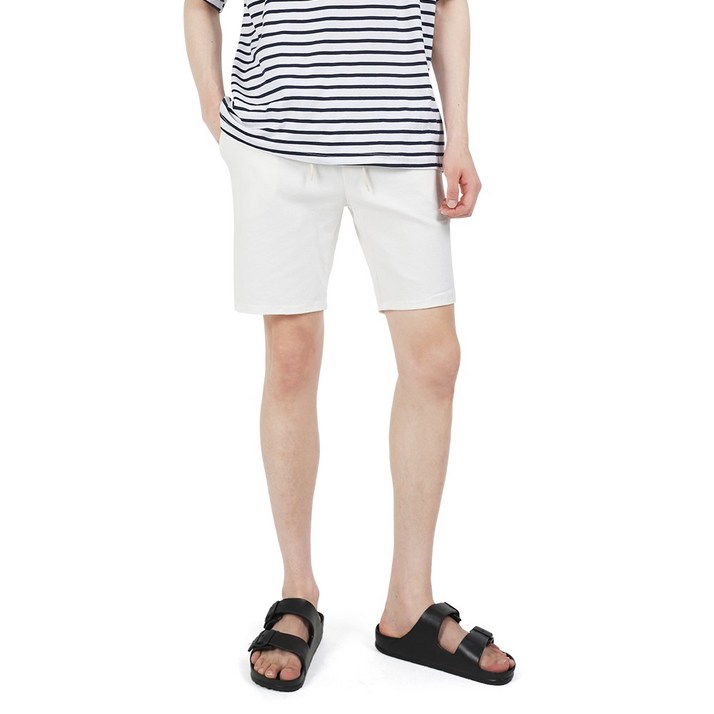 다꾸앙 남성용 여름 이삭베이직 면 밴딩 반바지 D05D2ph2813