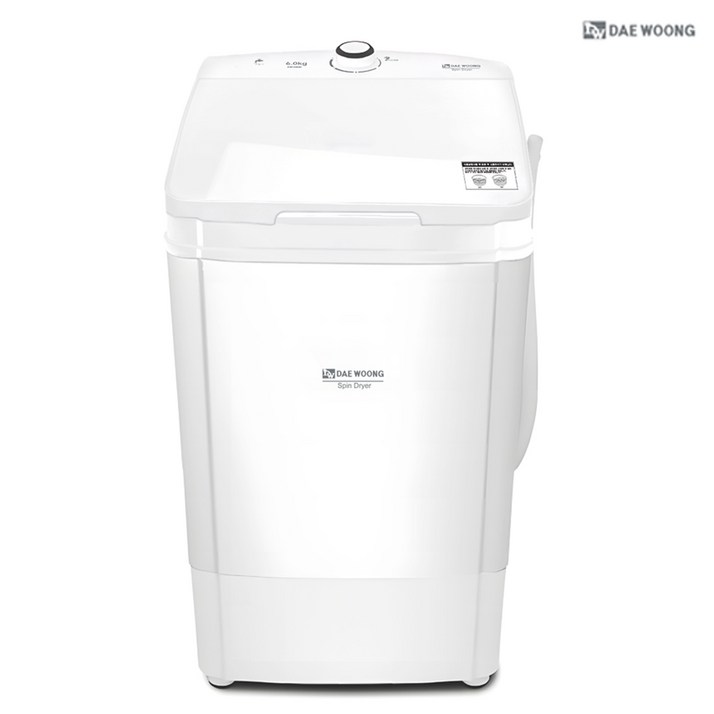 대웅모닝컴 6kg 대용량 스텐 탈수기 DWN820