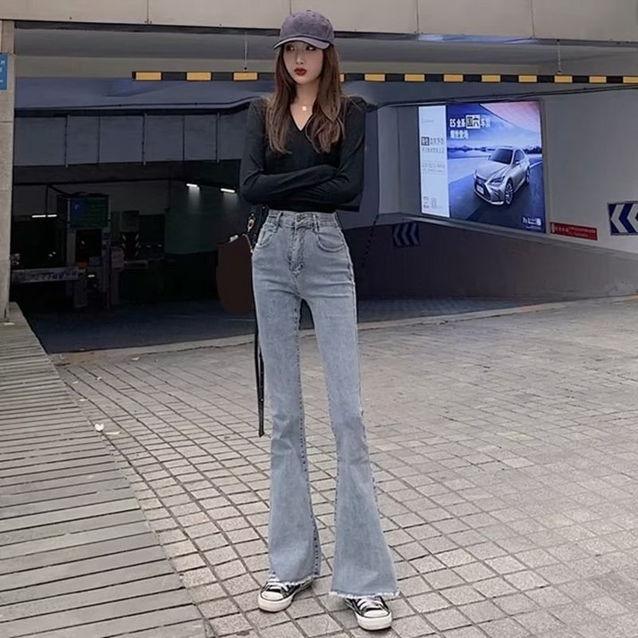 여자부츠컷 청바지QD33649 여자부츠컷 청바지QD33649