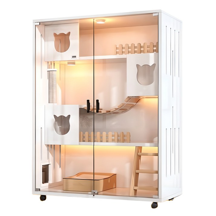 데이모던 고양이 빌라 방문설치