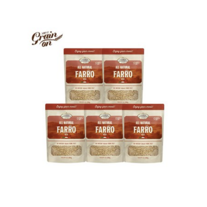 그레인온 파로엠머 밀 고대곡물, 280g, 3개