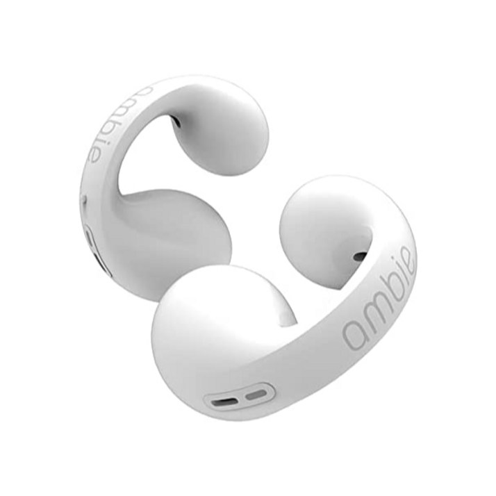 소니 앰비 AMBIE 이어폰 블루투스 무선 귀걸이형 AMTW01 화이트