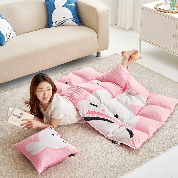 다운뱅크 부토 소파 담요 사계절 캠핑 구스 블랭킷 대형100×150
