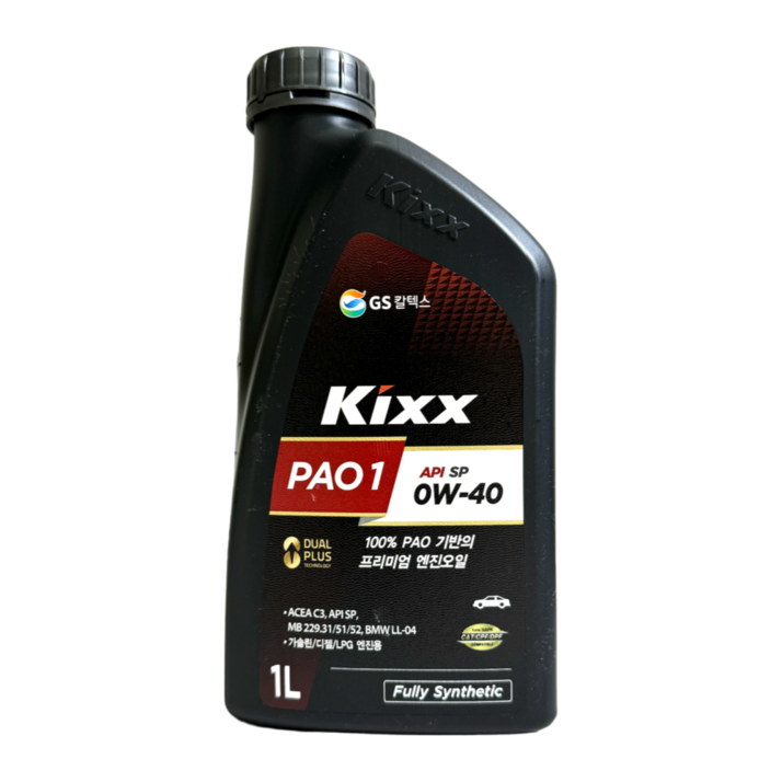 KIXX PAO1, 8개, 1L, 0w40 KIXX PAO1, 8개, 1L, 0w40