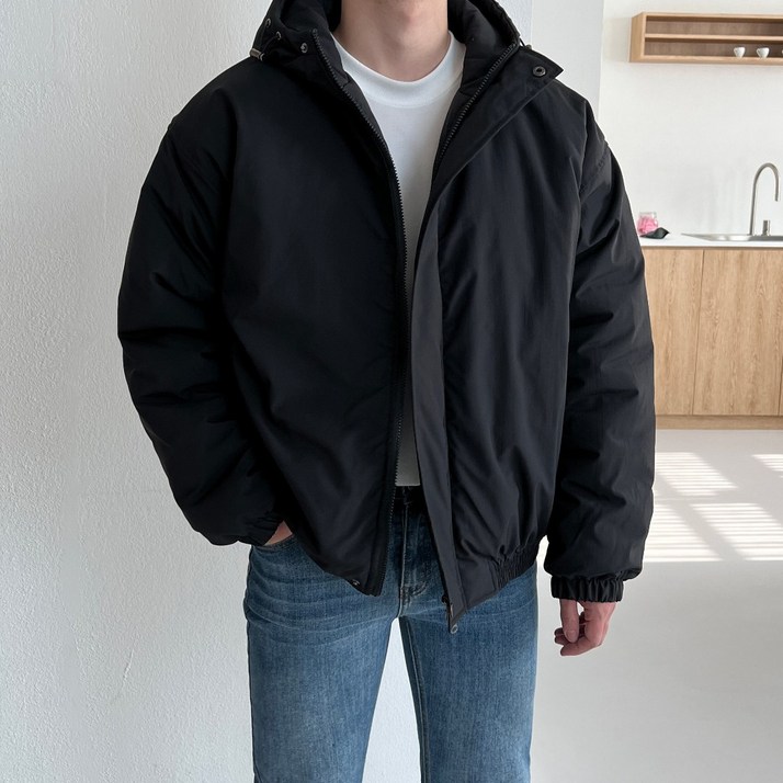 남자 레오드 후드 패딩 점퍼 오버핏 경량 잠바 방한 자켓 바람막이 아우터 옷 코디 남자 레오드 후드 패딩 점퍼 오버핏 경량 잠바 방한 자켓 바람막이 아우터 옷 코디