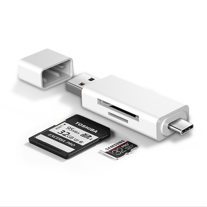 sd카드어댑터 라온 USB 3.0 C타입 카드 리더기