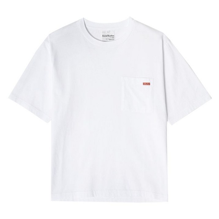 기타 [명품]아크네스튜디오 ACNE STUDIOS CL0219 OPTIC WHITE 공용 반팔티 CL0219OPTICWHITE