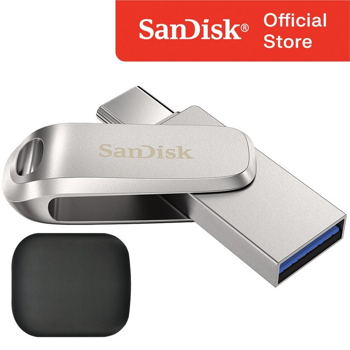 샌디스크 울트라 듀얼 럭스 C타입 USB 3.1 SDDDC4 / USB 보관 케이스, 1TB 7424932371
