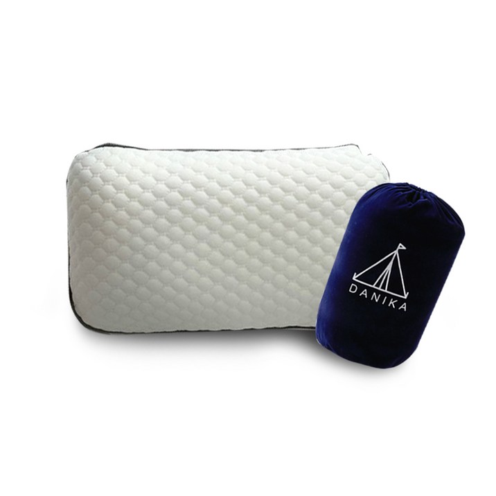 다니카 롤업 메모리폼 휴대용 캠핑 베개  파우치 CP888