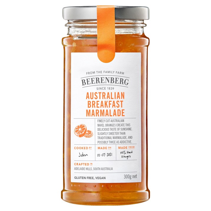 비렌버그 오스트레일리안 브랙퍼스트 마말레이드, 300g, 1개