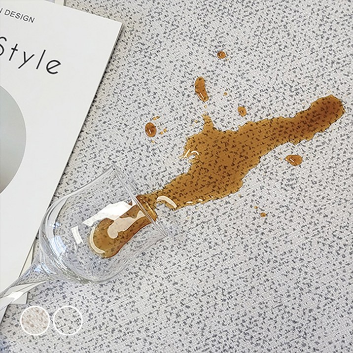 스칸디앤홈 깔끔 방수 러그 강아지 고양이 덜안붙는 카페트