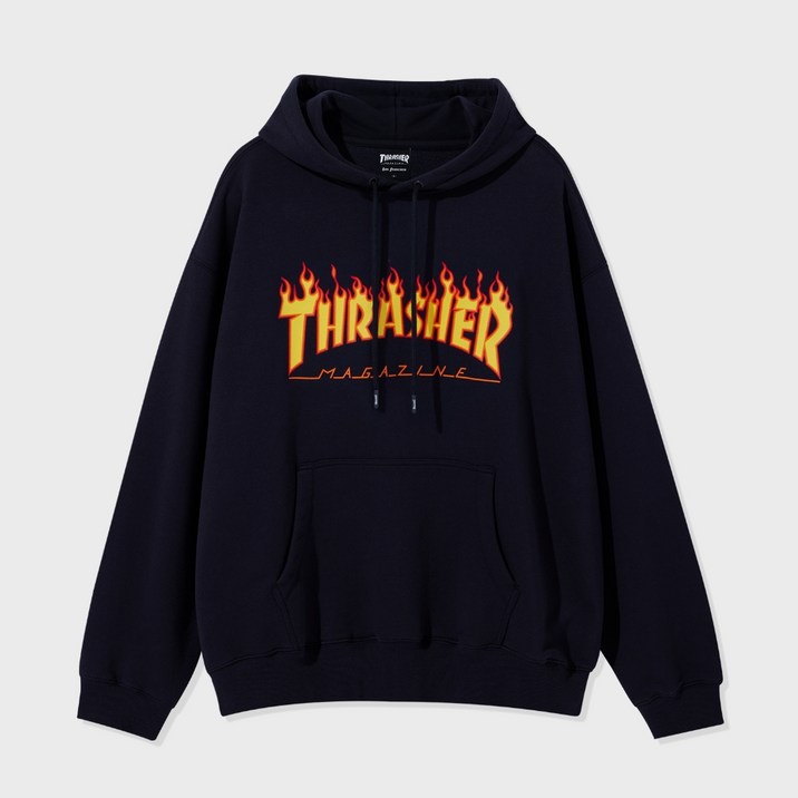 트레셔 플레임 로고 후디 TR2403HD02