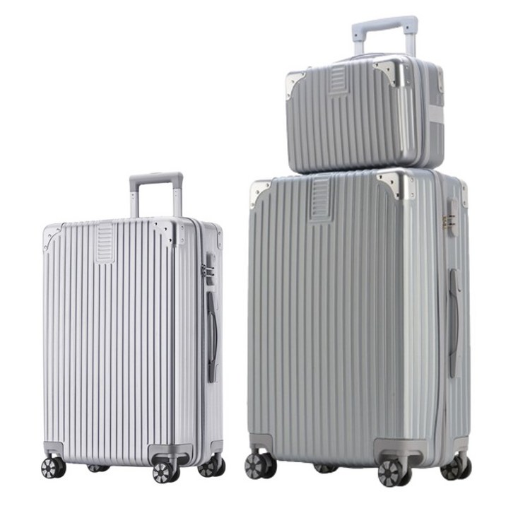 플랜와이 감성 여행용 하드 기내용 캐리어 2종 세트 14인치 20인치 24인치 CB1