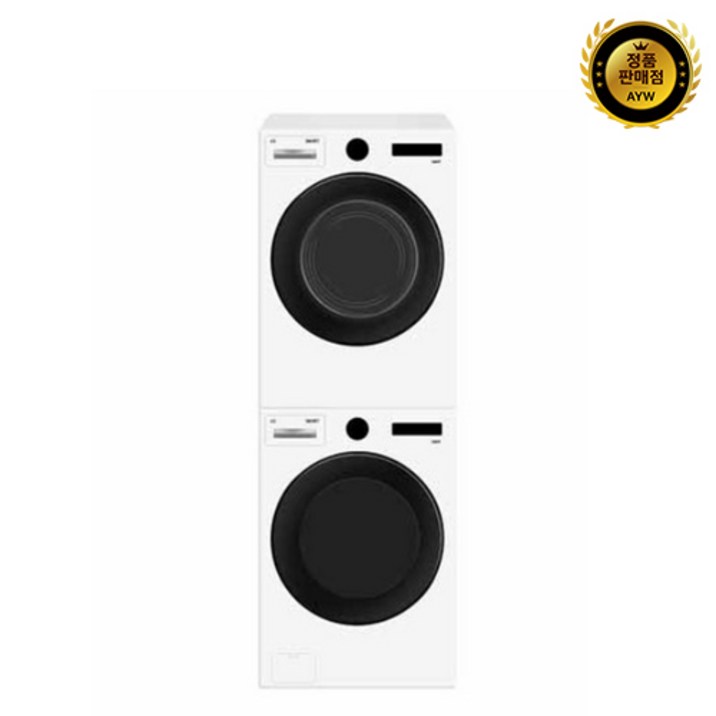 LG전자 트롬 세탁기 화이트 23kg + 건조기 화이트 20kg 세트 FX23WNA-2WA 방문설치
