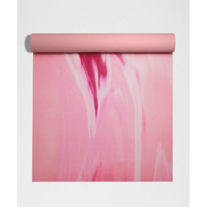 룰루레몬 요가매트 더 매트 3mm 핑크 천연고무 논슬립 필라테스 요가 헬스