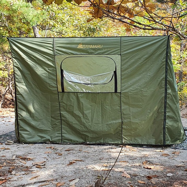 산마루 NEW 4계절 등산용 텐트 큐브텐트 쉘터 숲속의 포장마자