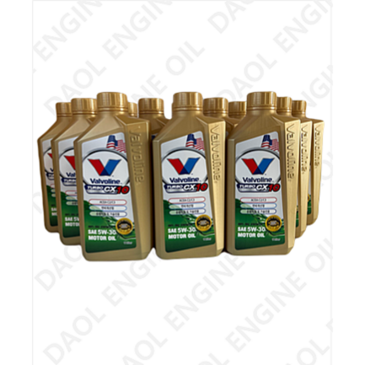발보린 터보 씨엑스텐 TURBO CX10 5W30, ACEA C2/C3, 가솔린/디젤차량용 (1LX12EA) 한박스, 5w30, 1박스