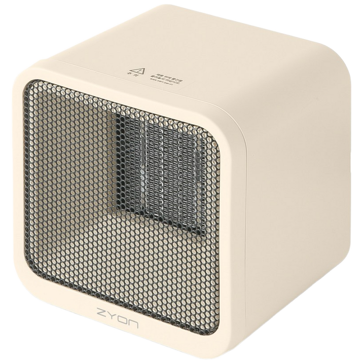 미니 전기 온풍기 PTC 히터 휴대용 저소음 온풍기 소형 팬히터 사각 탁상용 캠핑 온풍기 저전력 450W 쾌속온풍